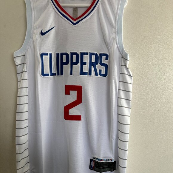 KAWHI LEONARD SIGNED LA CLIPPERS BASKETBALL NBA JERSEY AUTOGRAPHED W/COA XL 694 - Picture 5 of 7